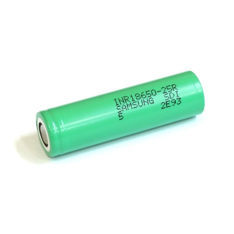 Accu 25R 18650 2500 mAh 35A Samsung