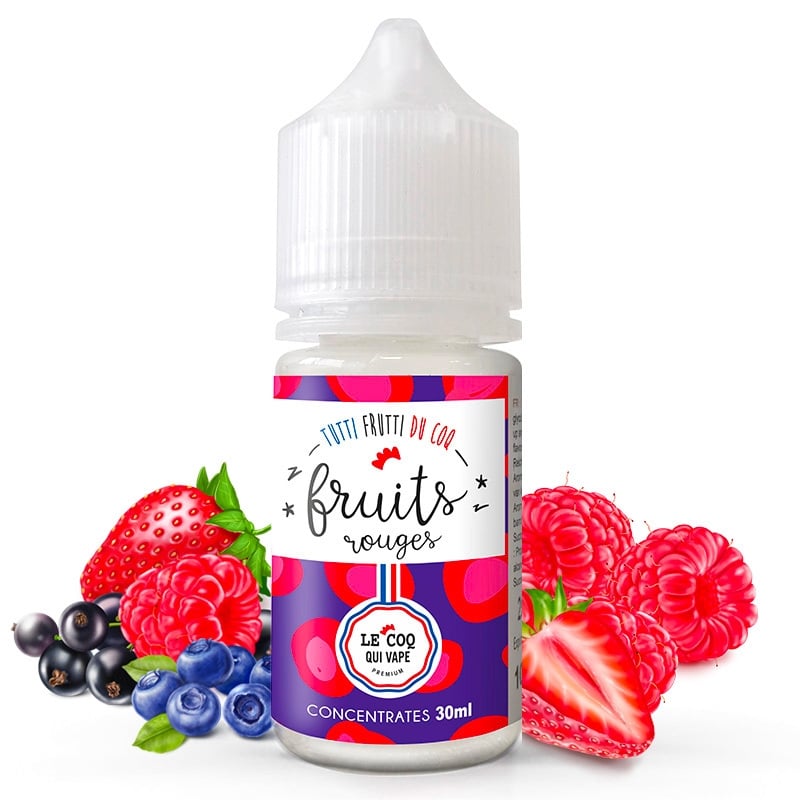 Concentré Fruits Rouges Le Coq Qui Vape Arome DIY