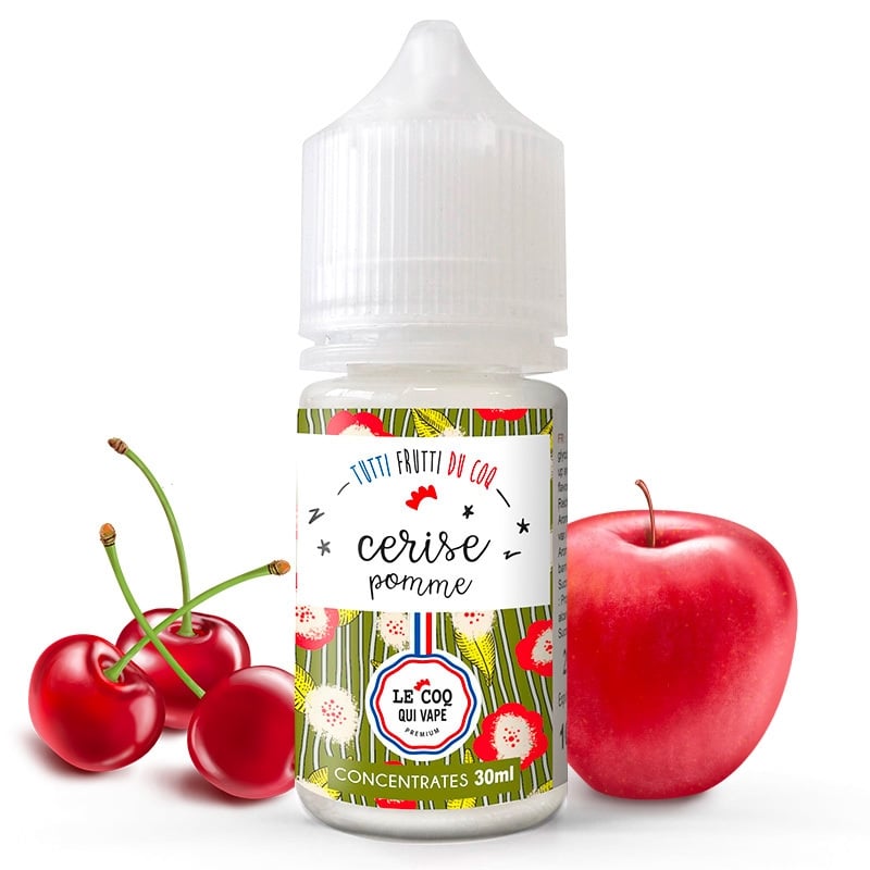 Concentré Cerise Pomme Le Coq Qui Vape Arome DIY