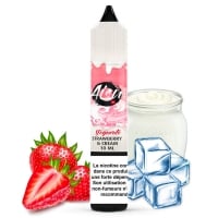 E liquide Strawberry Cream 0% Sucralose Sels de nicotine Aisu | Sel de Nicotine