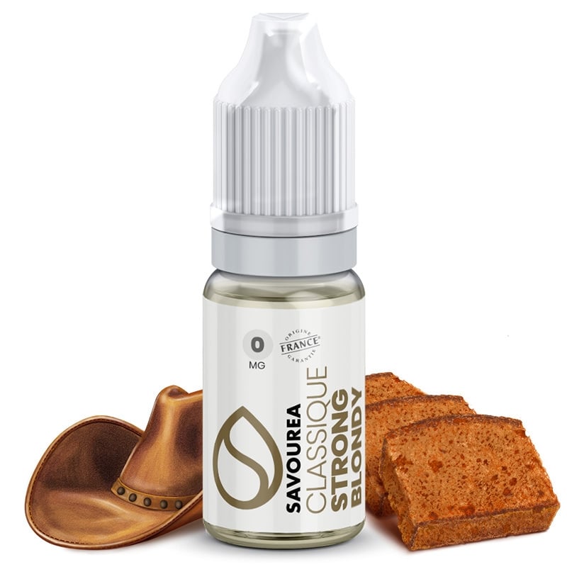 E liquide Strong Blondy Savourea | Tabac blond Pain d'épices