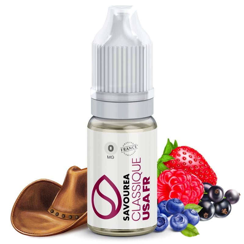 E liquide USA-FR Savourea | Tabac Blond Fruits rouges