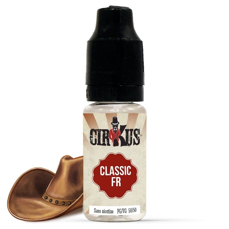 E liquide Classic FR Cirkus | Tabac blond