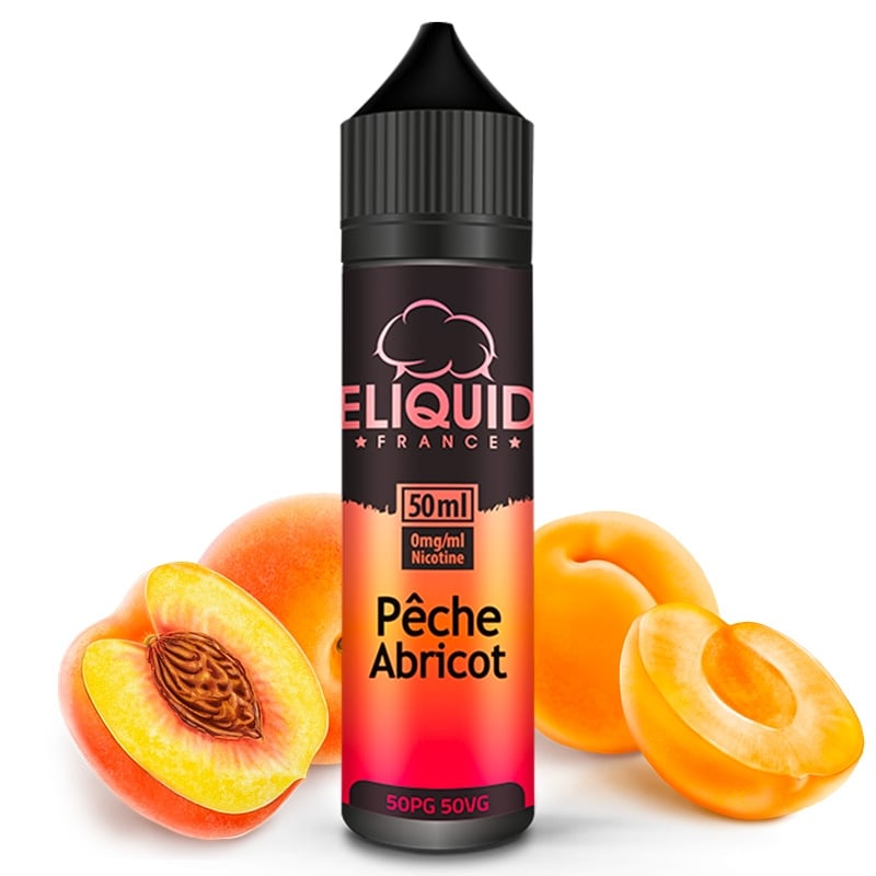 E liquide Pêche Abricot eLiquid France 50ml