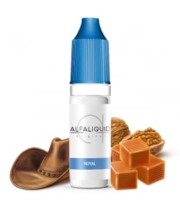 E liquide Classic Royal Alfaliquid | Tabac blond Noix Caramel