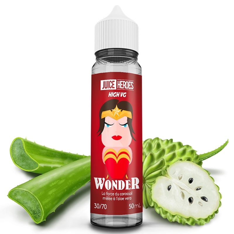 E liquide Wonder Juice Heroes 50ml