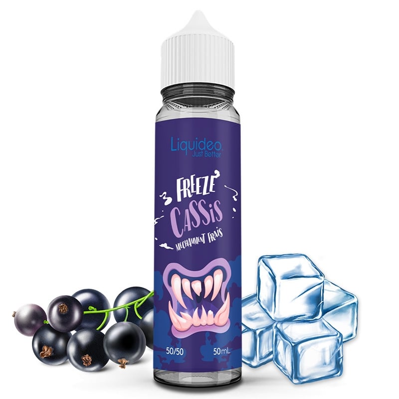 E liquide Cassis Freeze Liquideo 50ml