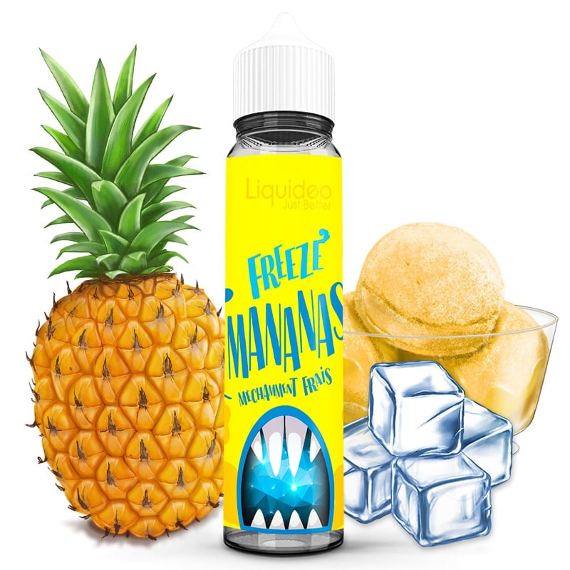 E liquide Mananas Freeze Liquideo 50ml