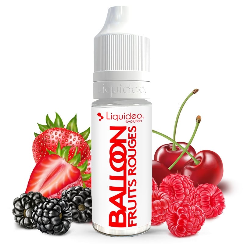 E liquide Balloon Liquideo | Cerise Framboise Mûre Fraise