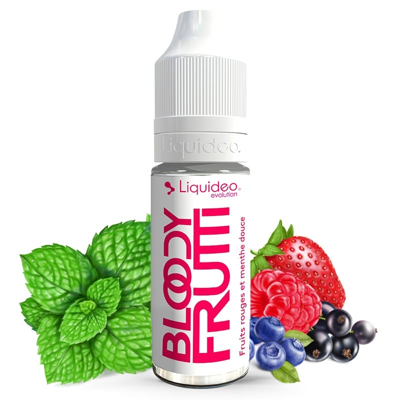 E liquide Bloody Frutti Liquideo | Fruits rouges Menthe