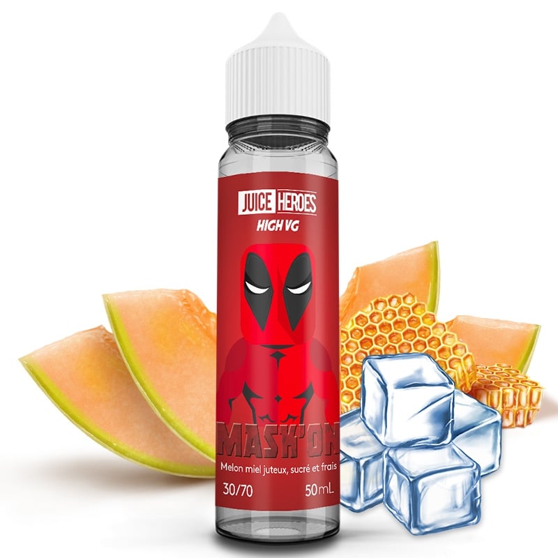 E liquide Mask'on Juice Heroes 50ml