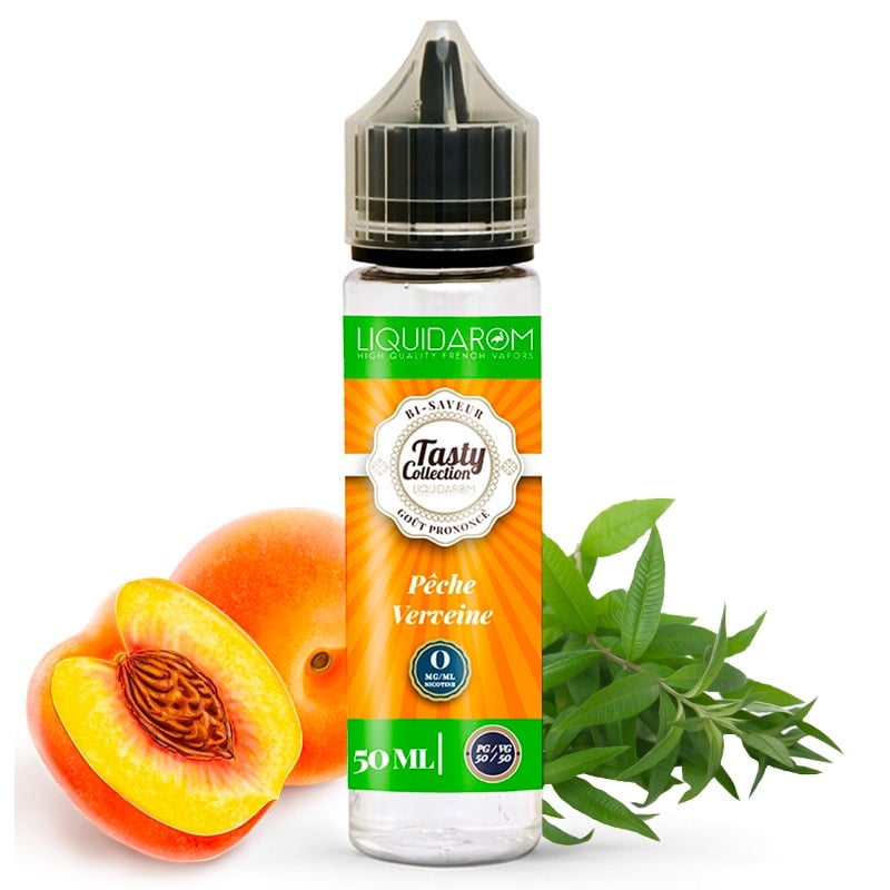 E liquide Pêche Verveine Tasty Collection 50ml