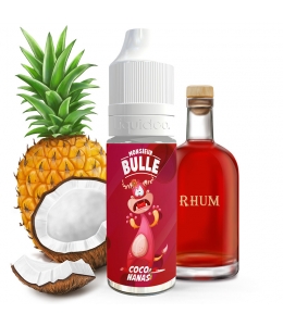E liquide Coco Nanas Monsieur Bulle Liquideo | Ananas Noix de coco Rhum