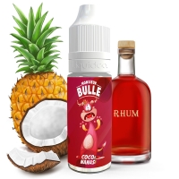 E liquide Coco Nanas Monsieur Bulle Liquideo | Ananas Noix de coco Rhum