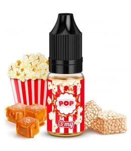 E liquide Pop King Size | Pop Corn Caramel Riz soufflé 