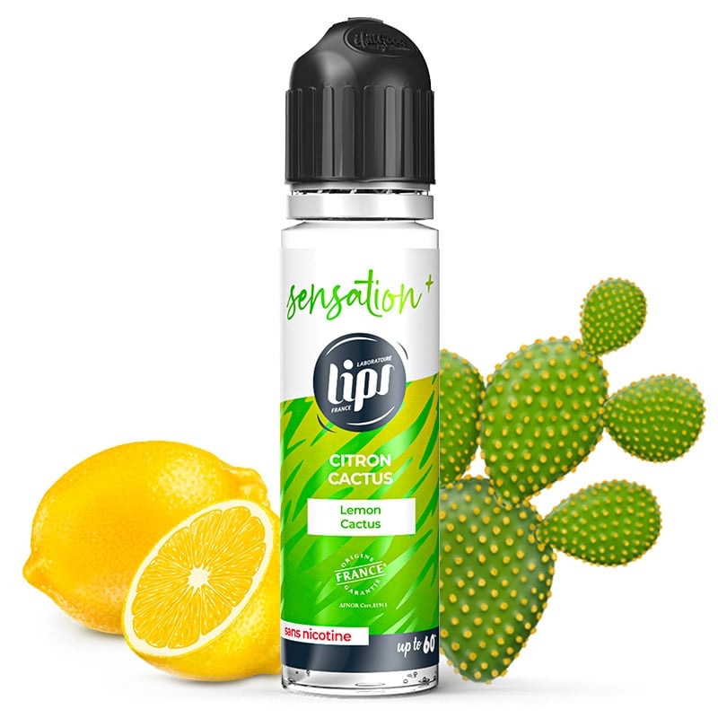 E liquide Citron Cactus Sensation + Le French Liquide 50ml