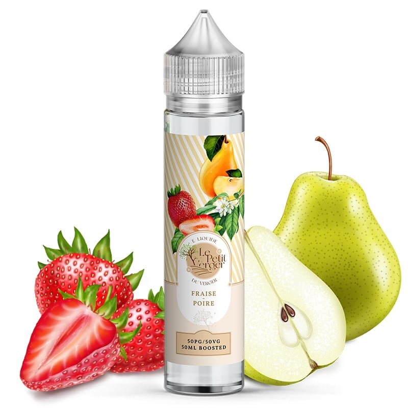 E liquide Fraise Poire Le Petit Verger 50ml