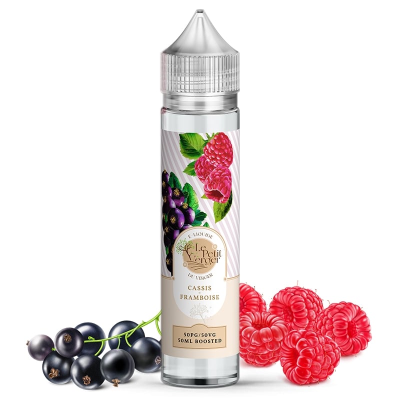 E liquide Cassis Framboise Le Petit Verger 50ml