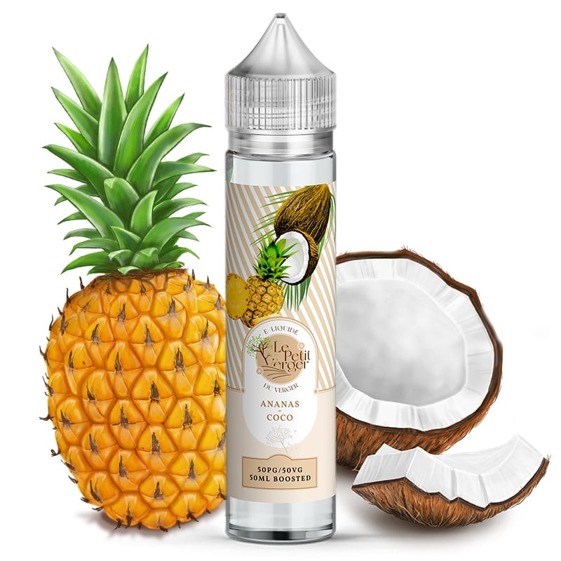 E liquide Ananas Coco Le Petit Verger 50ml