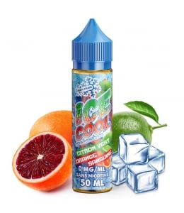 E liquide Citron vert Orange sanguine Ice Cool 50ml