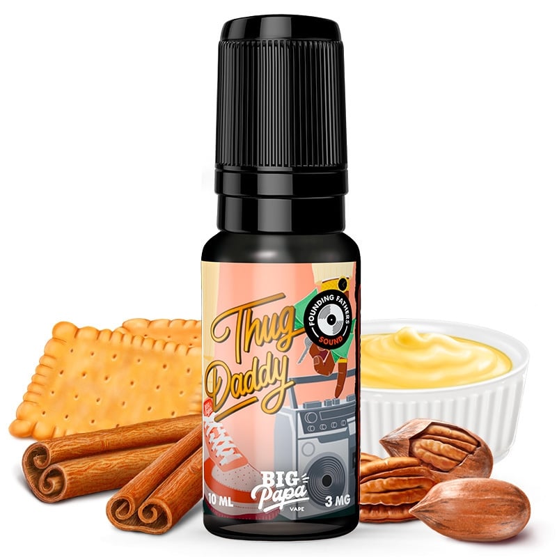 E liquide Thug Daddy Big Papa | Speculoos Custard Noix de pécan 