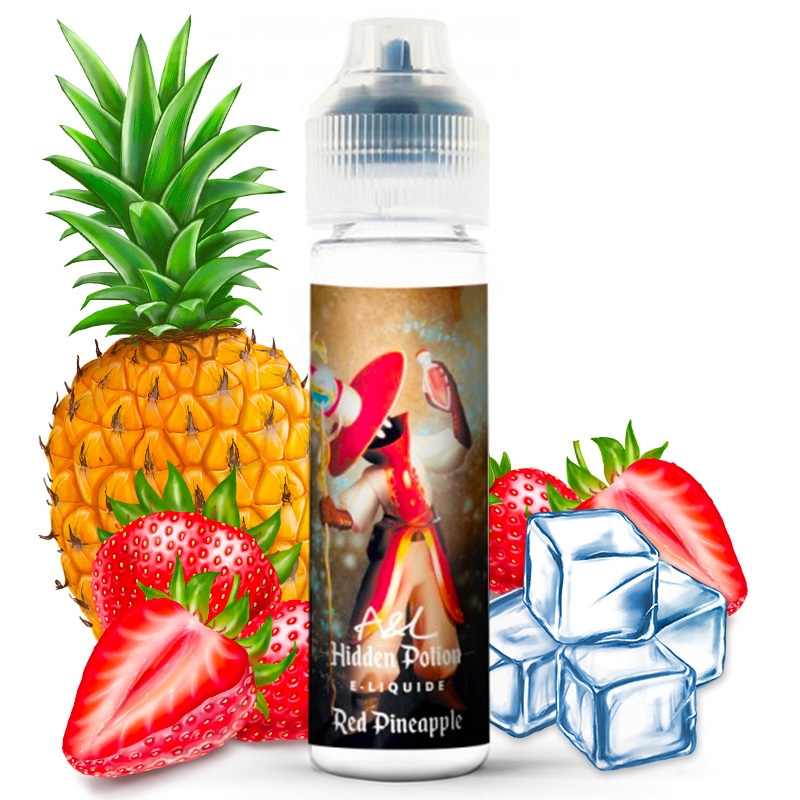 E liquide Red Pineapple Hidden Potion 50ml
