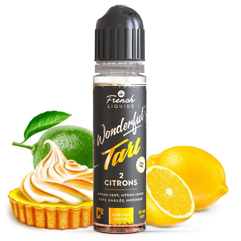 E liquide 2 Citrons Wonderful Tart 60ml