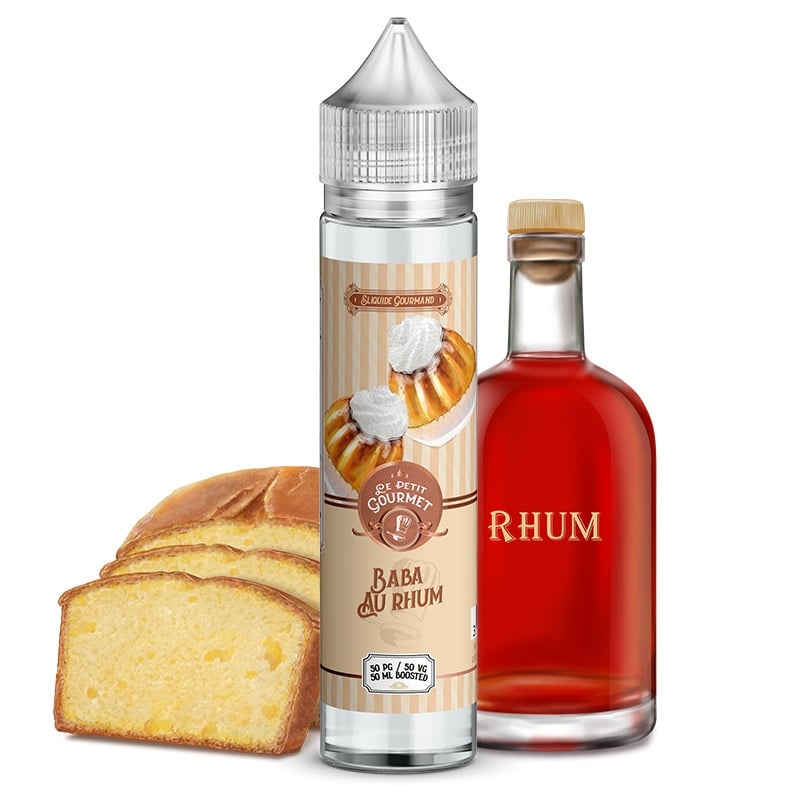 E liquide Baba au Rhum Le Petit Gourmet 50ml