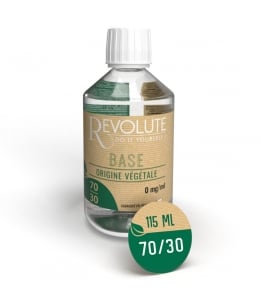 Base e liquide DIY Végétale 70/30 Revolute 115 ml