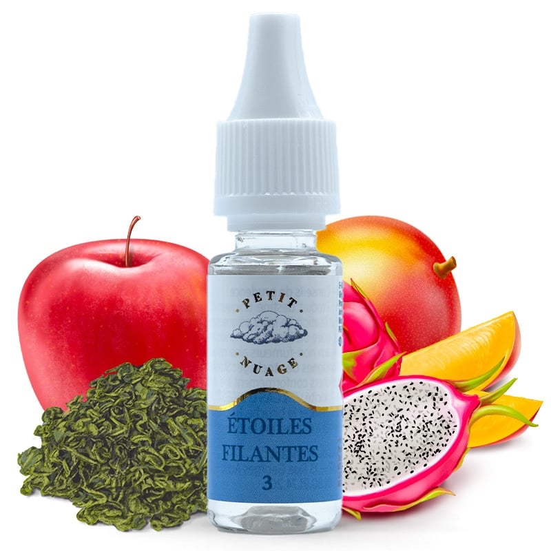 E liquide Etoiles Filantes Petit Nuage | Infusion Pomme Fruits du dragon Mangue