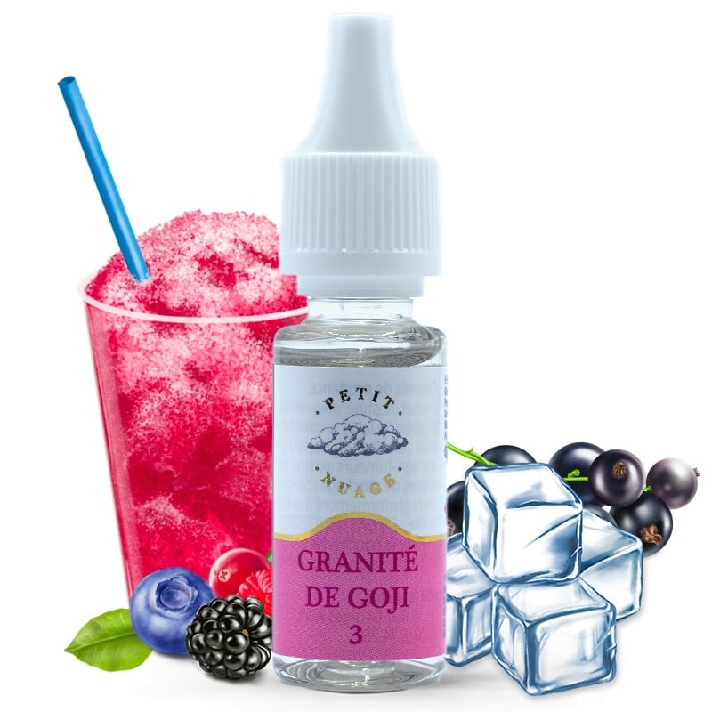 E liquide Granité de Goji Petit Nuage | Granité Baies de goji Cassis Frais