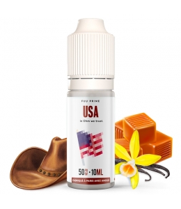 E liquide USA Fuu Prime | Tabac Caramel Vanille