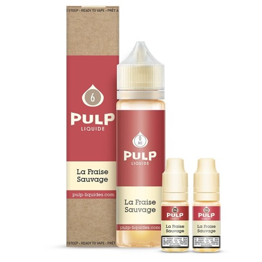 E liquide Pack 60ml La Fraise Sauvage PULP | Fraise