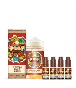 E liquide Pack 200ml Christmas Cookie & Cream PULP kitchen | Cookie Epices