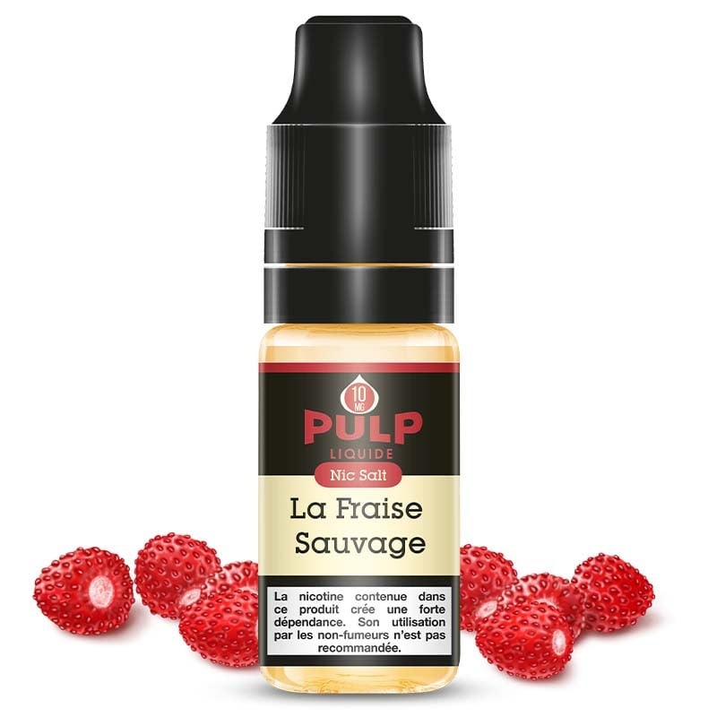 E liquide La Fraise Sauvage Nic Salt PULP | Sel de Nicotine