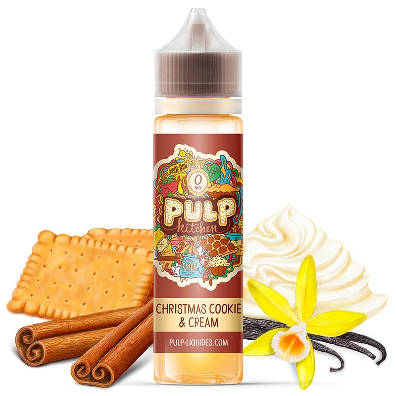 E liquide Christmas Cookie & Cream Pulp Kitchen 50ml