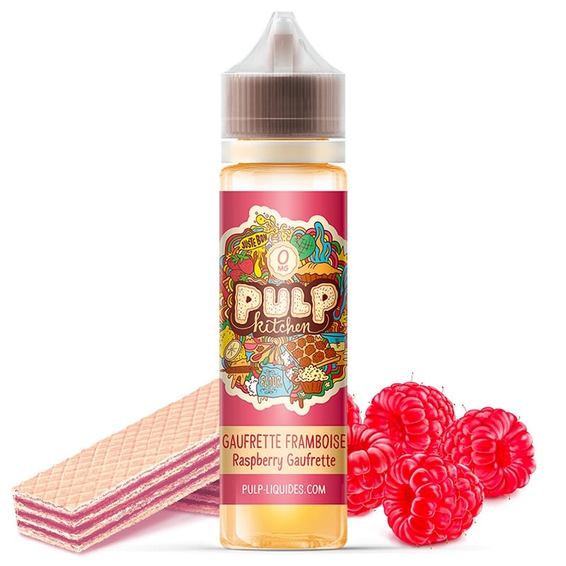 E liquide Gaufrette Framboise PULP Kitchen 50ml