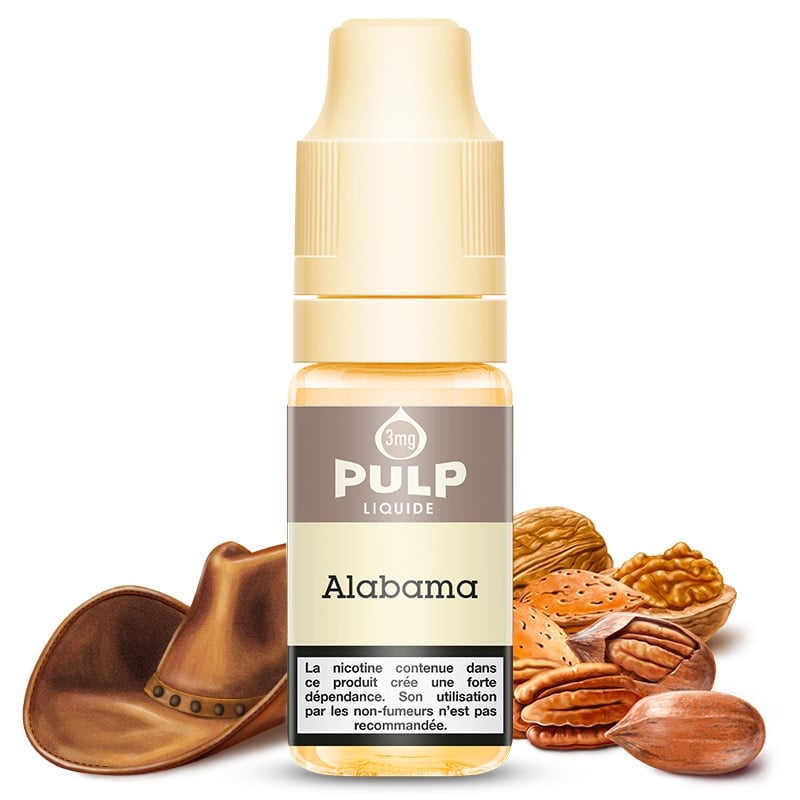 E liquide Alabama Pulp | Tabac blond Noix de pécan Fruits à coque