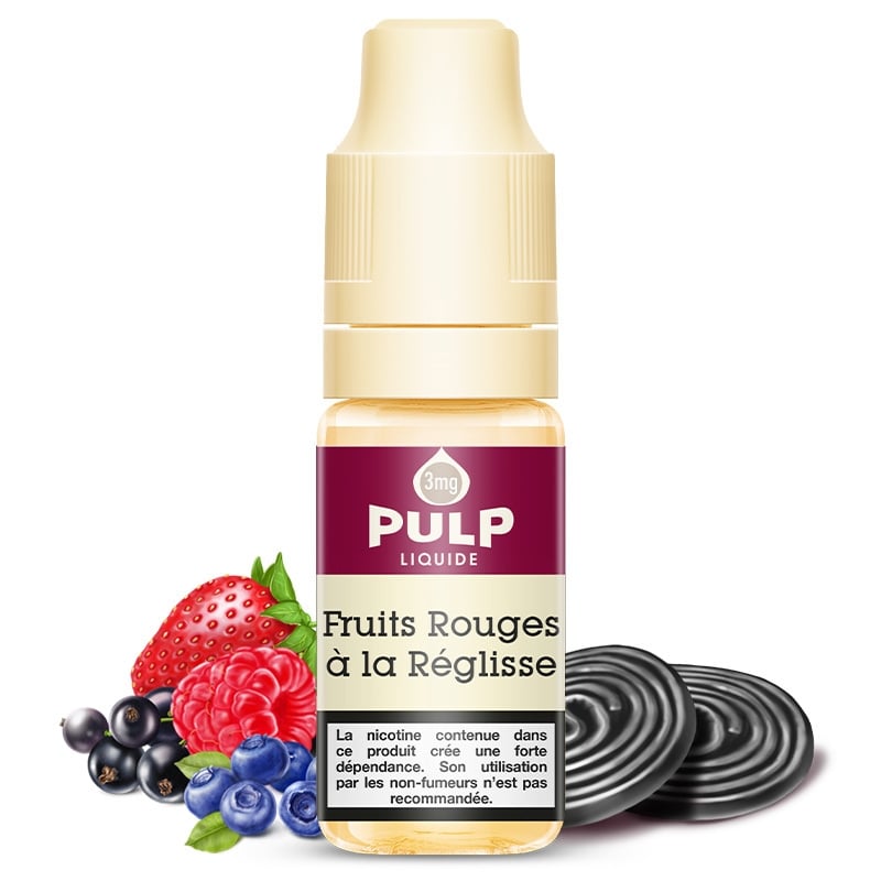 E liquide Fruits Rouges Réglisse Pulp | Fruits rouges Réglisse