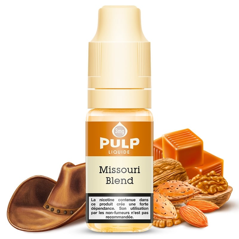 E liquide Missouri Blend Pulp | Tabac blond Caramel Fruits à coque