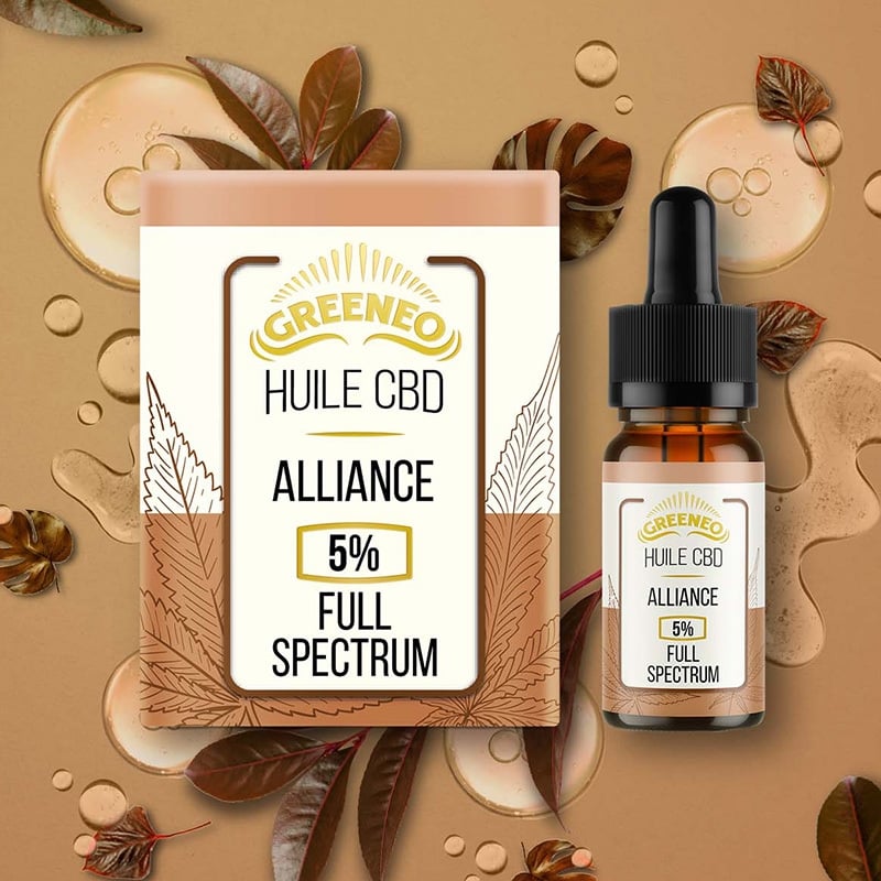 Huile Sublinguale Alliance CBD Greeneo