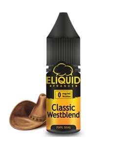 E liquide Westblend eLiquid France | Tabac blond