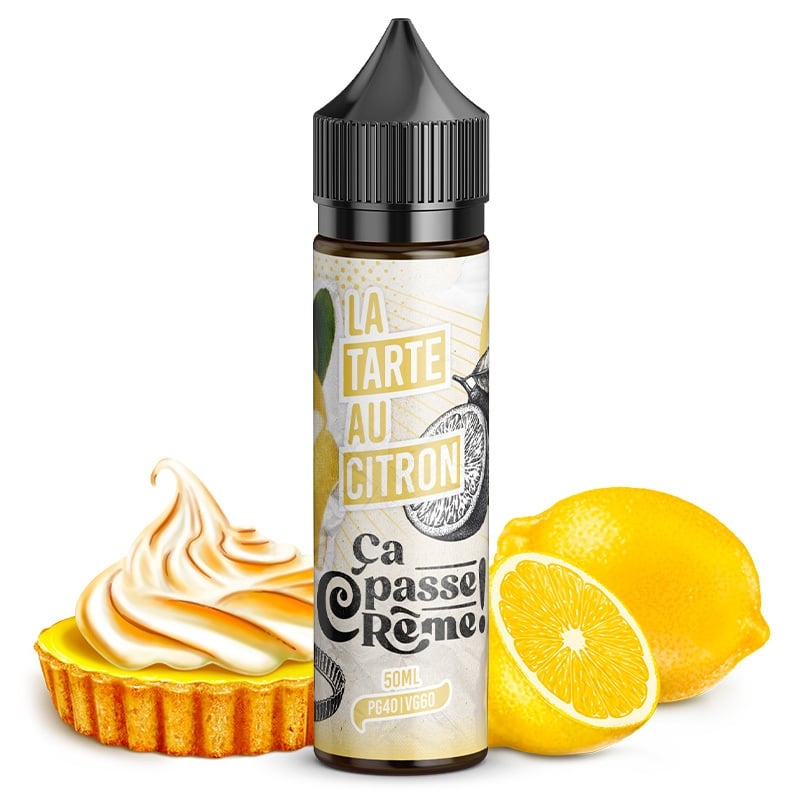 E liquide La Tarte Au Citron Ça Passe Crème 50ml