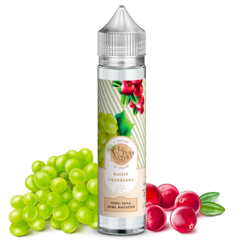 E liquide Raisin Cranberry Le Petit Verger 50ml