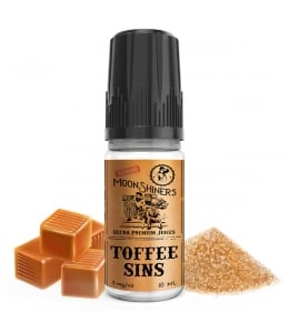 E liquide Toffee Sins Moonshiners | Caramel Sucre roux