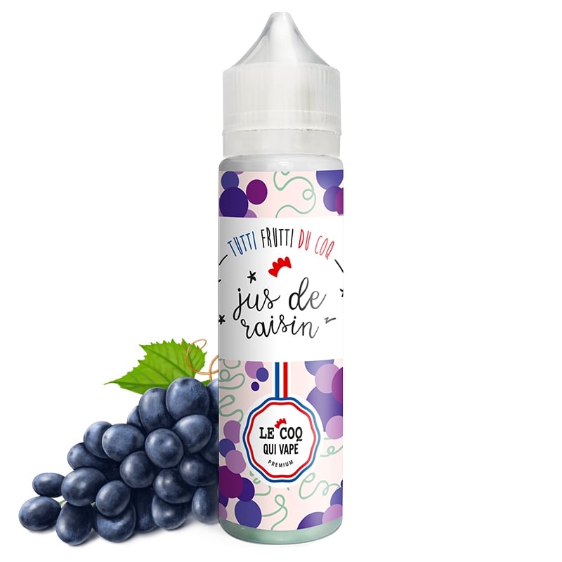 E liquide Jus de Raisin Le Coq Qui Vape 50ml