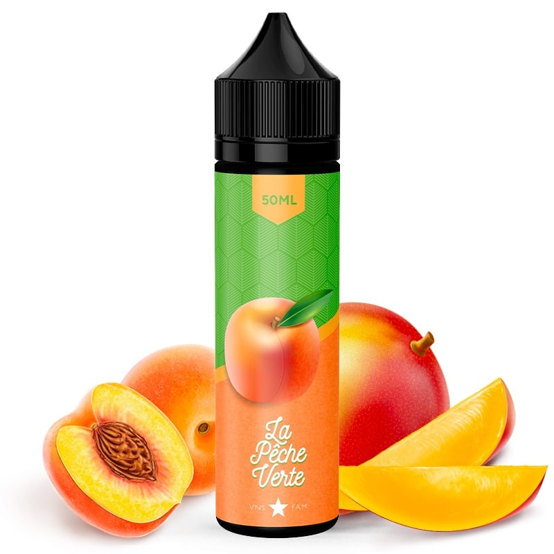 E liquide La Pêche Verte VNS 50ml