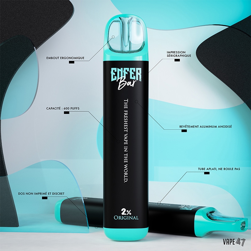 Puff ENFER  Bar | Cigarette electronique Puff   Bar