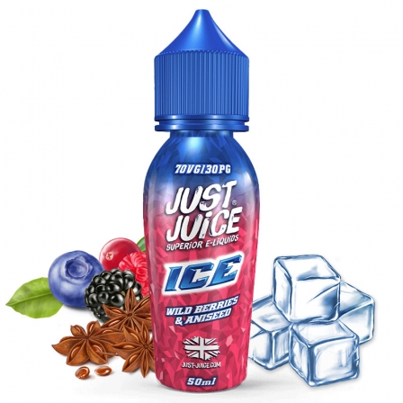 E liquide Ice Baies Sauvages & Anis Just Juice 50ml