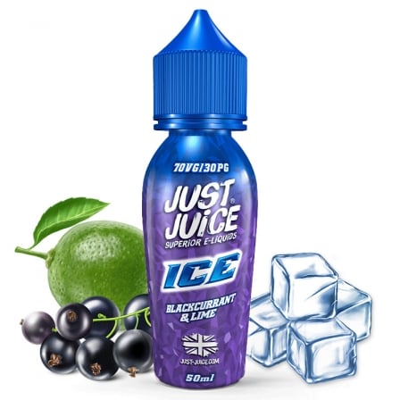 E liquide Ice Cassis & Citron Vert Just Juice 50ml